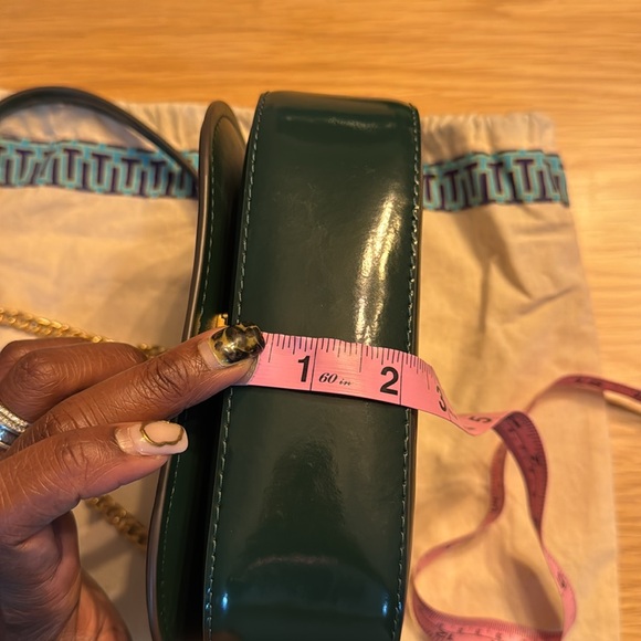 Tory Burch Emerson Patent Leather Top Handle Crossbody Bag - Picture 7 of 7